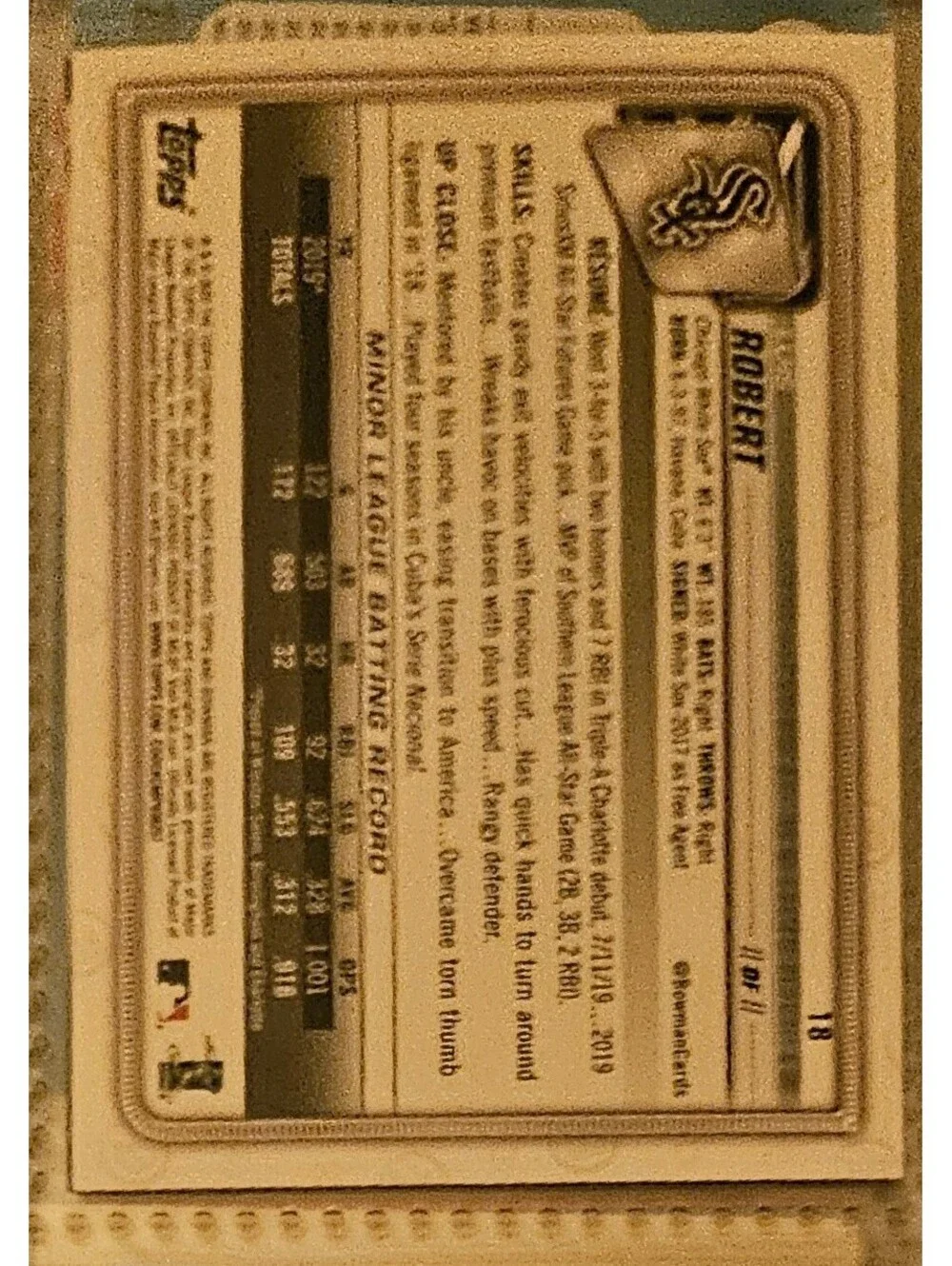 N/A 2020 bowman